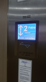 Nákladní výtah SBD Horňátecká 1772 , Praha 8 (14)