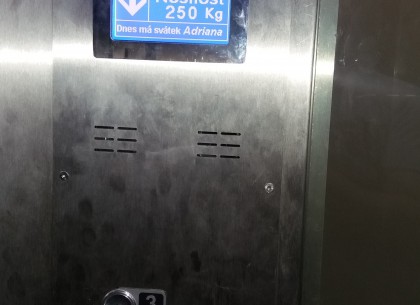 Regenerace výtahu MKV , Mikulášká 4 Praha 1 (3)